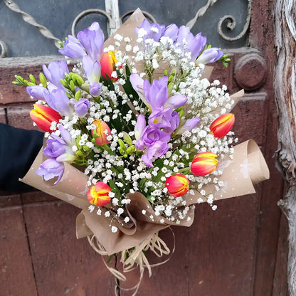 Букет - "Ухание на пролет"