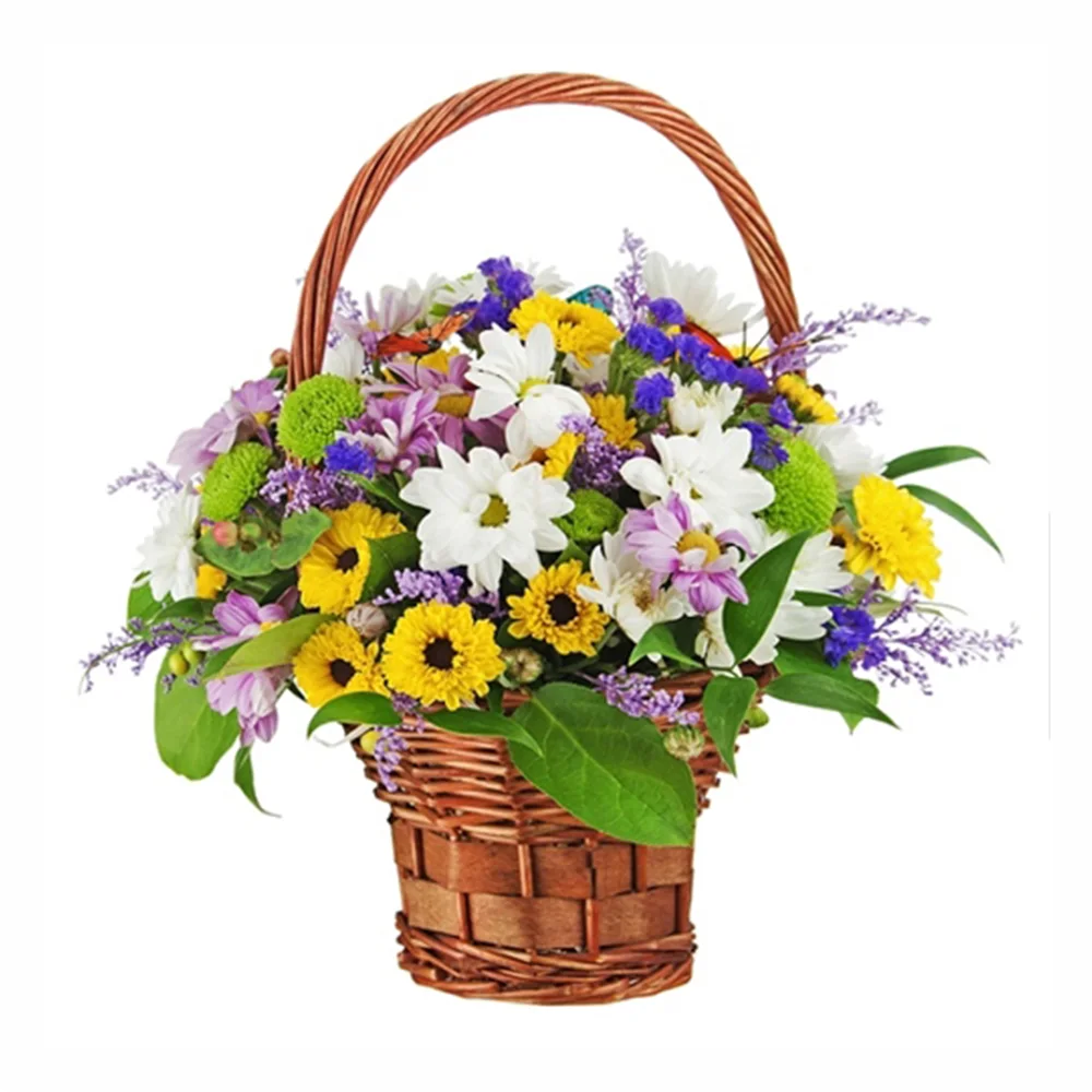 Пъстра кошница - "Сезони" от Подари Цвете, доставки в Радомир и Дупница.