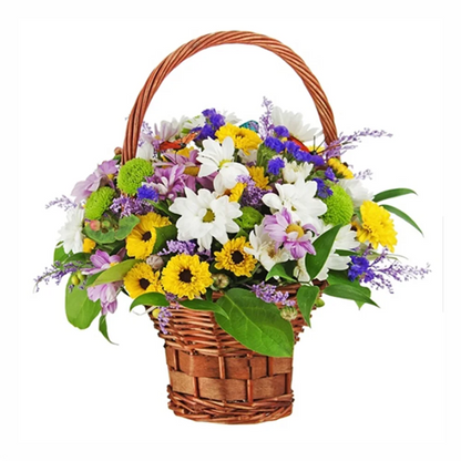 Пъстра кошница - "Сезони" от Подари Цвете, доставки в Радомир и Дупница.